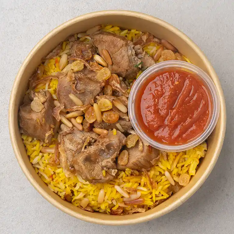 Arabic Style Beef Mandi